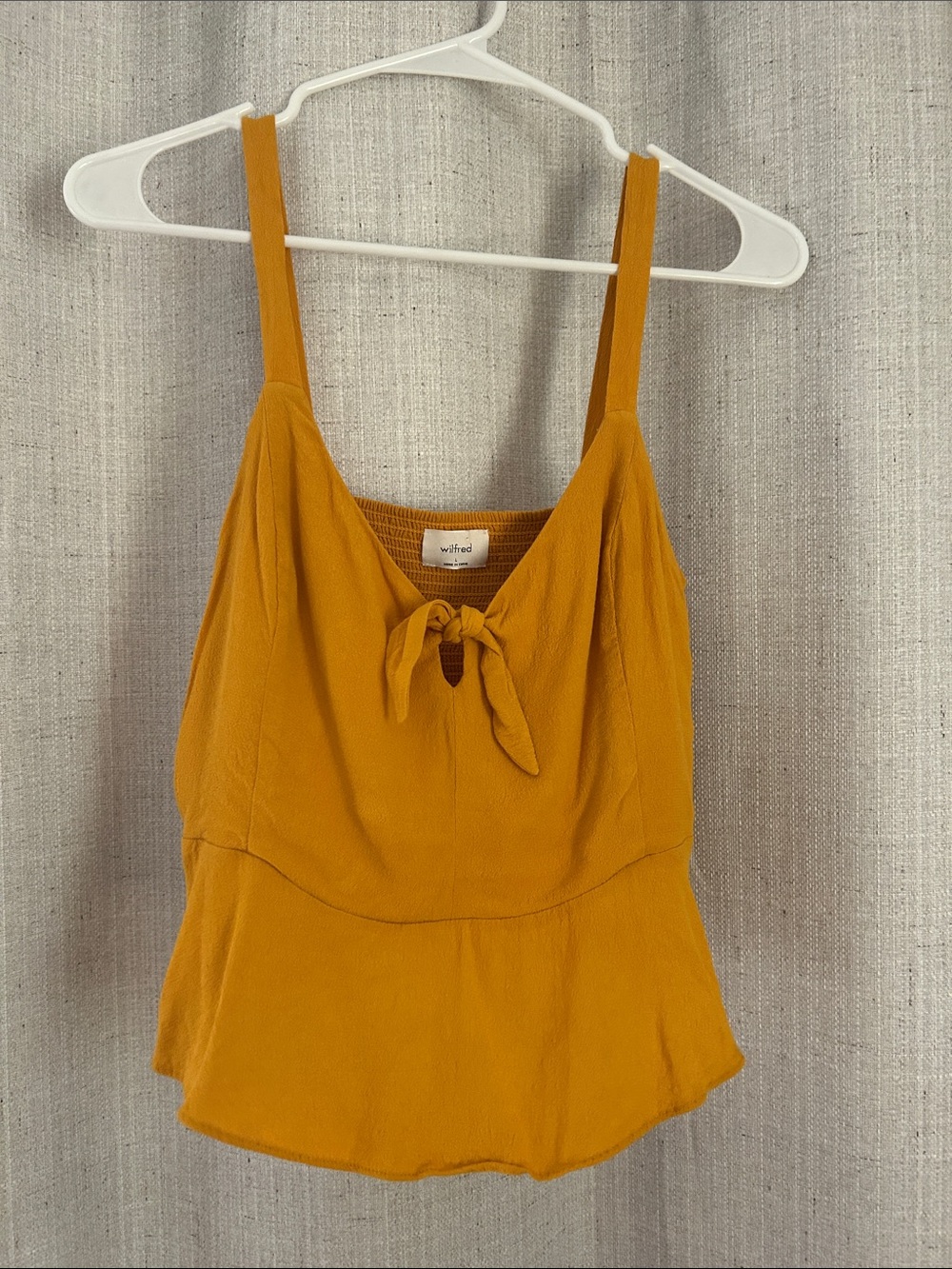 Wilfred by Aritzia Golden Flower Tank Top